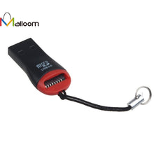 2PCS Computer Drives USB 2.0 Mini Micro SD T-Flash TF M2 Memory Card Reader